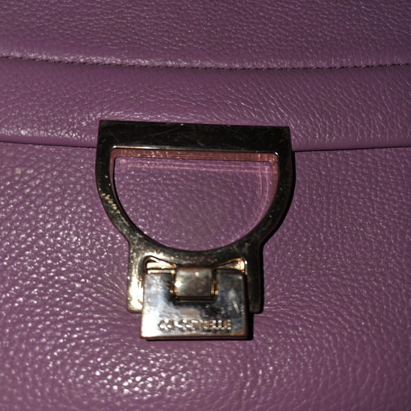 Pink Leather Handbag - Picture 3 of 9